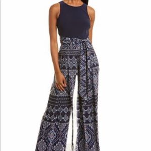 Vince Camuto navy jumpsuit, NWT